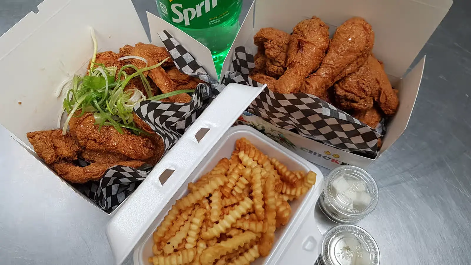 Authentic Family Combo at Yum Yum BBQ Chicken Southwood Corner in Calgary