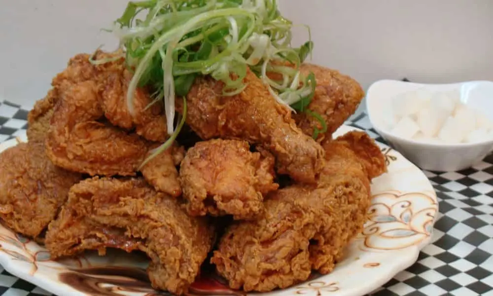 Authentic Signature Shallot Chicken at Yum Yum BBQ Chicken Southwood Corner in Calgary
